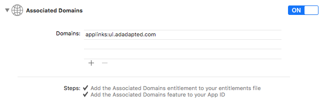 Associated Domains